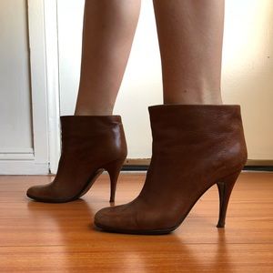 Women’s leather ankle boots
